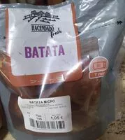 Mängden socker i Batata