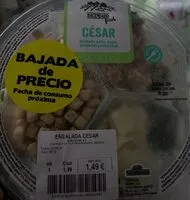 Mängden socker i Ensalada César