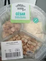 Mängden socker i Ensalada césar