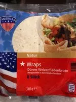 Mängden socker i Natur Wraps