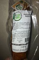 Mängden socker i Saucisse de Morteau