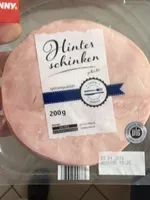 Mängden socker i Hinterschinken
