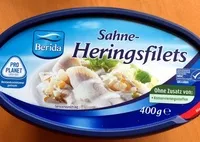 Mängden socker i Sahne-Heringsfilets