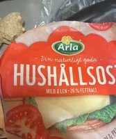 Mängden socker i Hushållsost