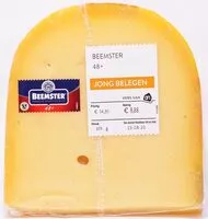 Mängden socker i Beemster kaas jong belegen 48+