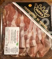 Mängden socker i Prosciutto