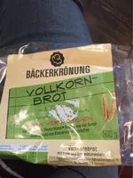 Mängden socker i Vollkornbrot mit Hafer und Sonnenblumenkernen