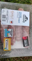 Mängden socker i Grobe Bratwurst vom Schwein