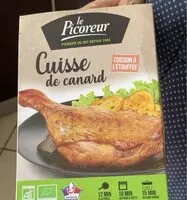 Mängden socker i Cuisse de canard