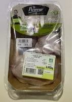 Mängden socker i Cuisse poulet fermier bio