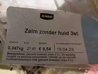 Mängden socker i Zalmstaart zonder huid