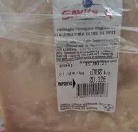 Mängden socker i Formaggio Parmigiano Reggiano DOP