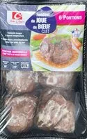 Mängden socker i Fondant de joue de bœuf cuit
