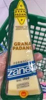 Mängden socker i Queso grana padano