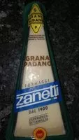 Mängden socker i Grana padano