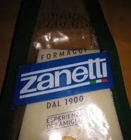 Mängden socker i Grana padano