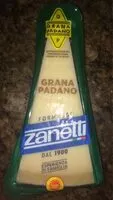 Mängden socker i Grana Padano