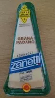 Mängden socker i Grana Padano