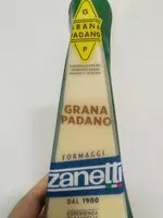 Mängden socker i Grana Padano Zanetti