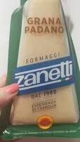 Mängden socker i Grana Padano Zanetti