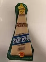 Mängden socker i Grana Padano