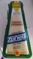 Mängden socker i Grana padano