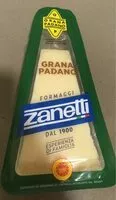 Mängden socker i Grana padano