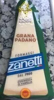 Mängden socker i Formaggi Zanetti Grana Padano