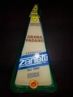 Mängden socker i Grana padano