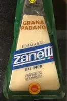 Mängden socker i Grana padano formaggi