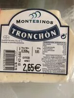 Mängden socker i Tronchón
