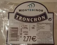 Mängden socker i Queso Tronchon Montesinos