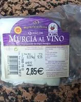 Mängden socker i Queso de Murcia al vino