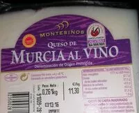 Mängden socker i Queso de Murcia al vino