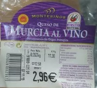Mängden socker i Queso Murcia al vino