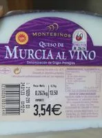 Mängden socker i Queso de murcia al vino