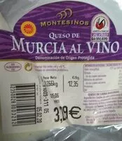 Mängden socker i Queso de Murcia al vino