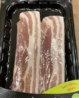 Mängden socker i Poitrine salee bio