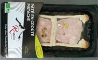 Mängden socker i Pâté en croûte pistache