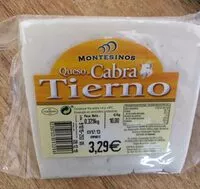 Mängden socker i Queso de cabra tierno