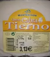 Mängden socker i Queso de cabra tierno