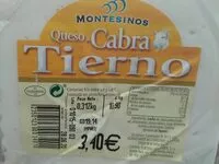 Mängden socker i Queso cabra tierno