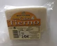 Mängden socker i Queso tierno de cabra