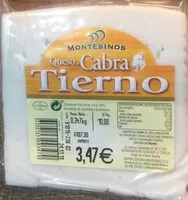 Mängden socker i Queso Cabra Tierno