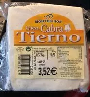 Mängden socker i Queso de Cabra Tierno