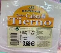 Mängden socker i Queso de cabra tierno