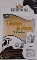 Mängden socker i Queso tierno de vaca 12 lonchas