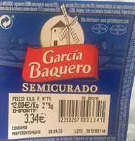 Mängden socker i Queso semicurado