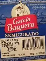 Mängden socker i García baquero semicurado