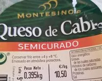 Mängden socker i Queso de Cabra